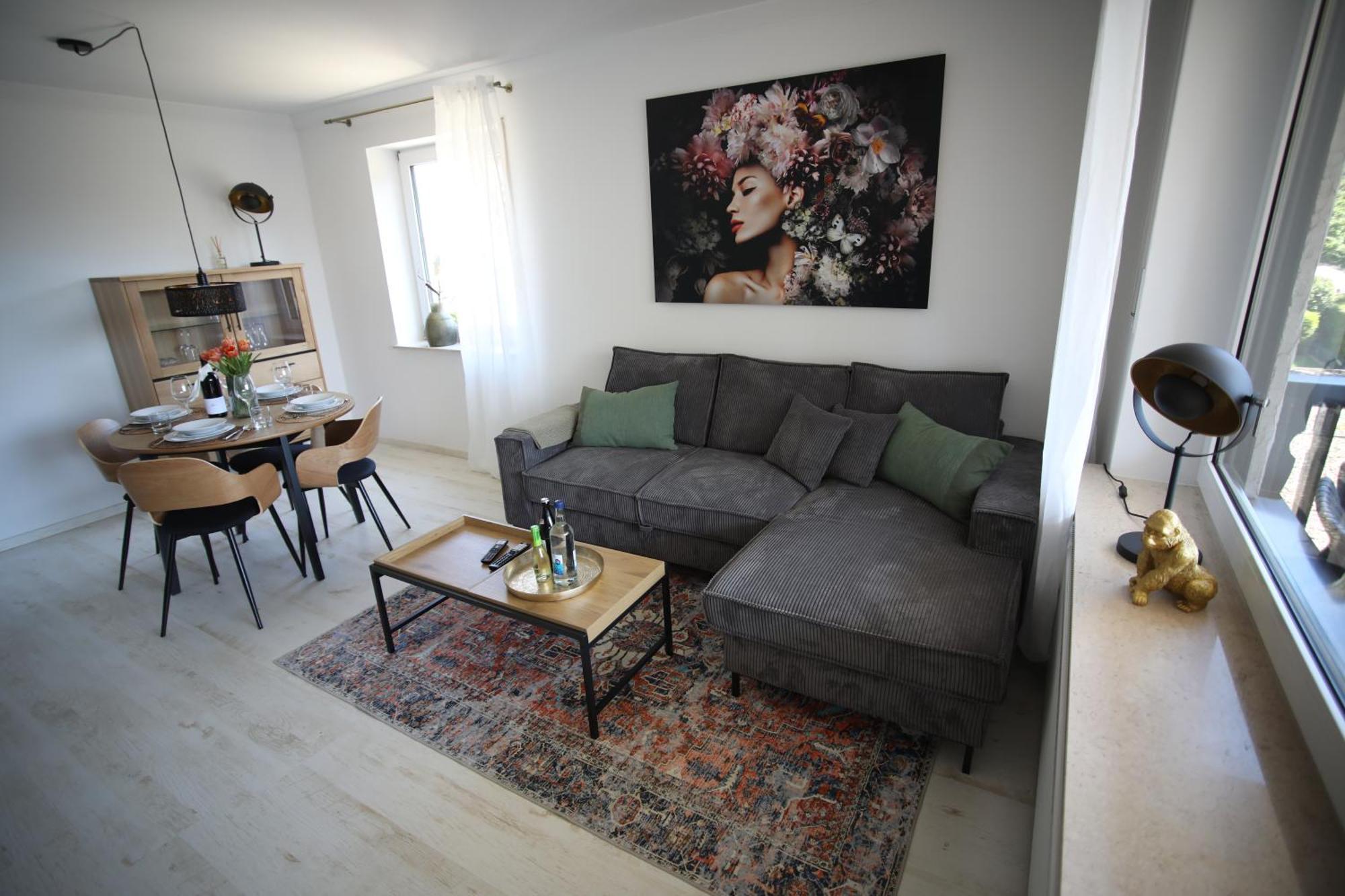 Appartement Zentral - Gemuetlich - Kueche - Balkon - Garage à Bad Lippspringe Extérieur photo
