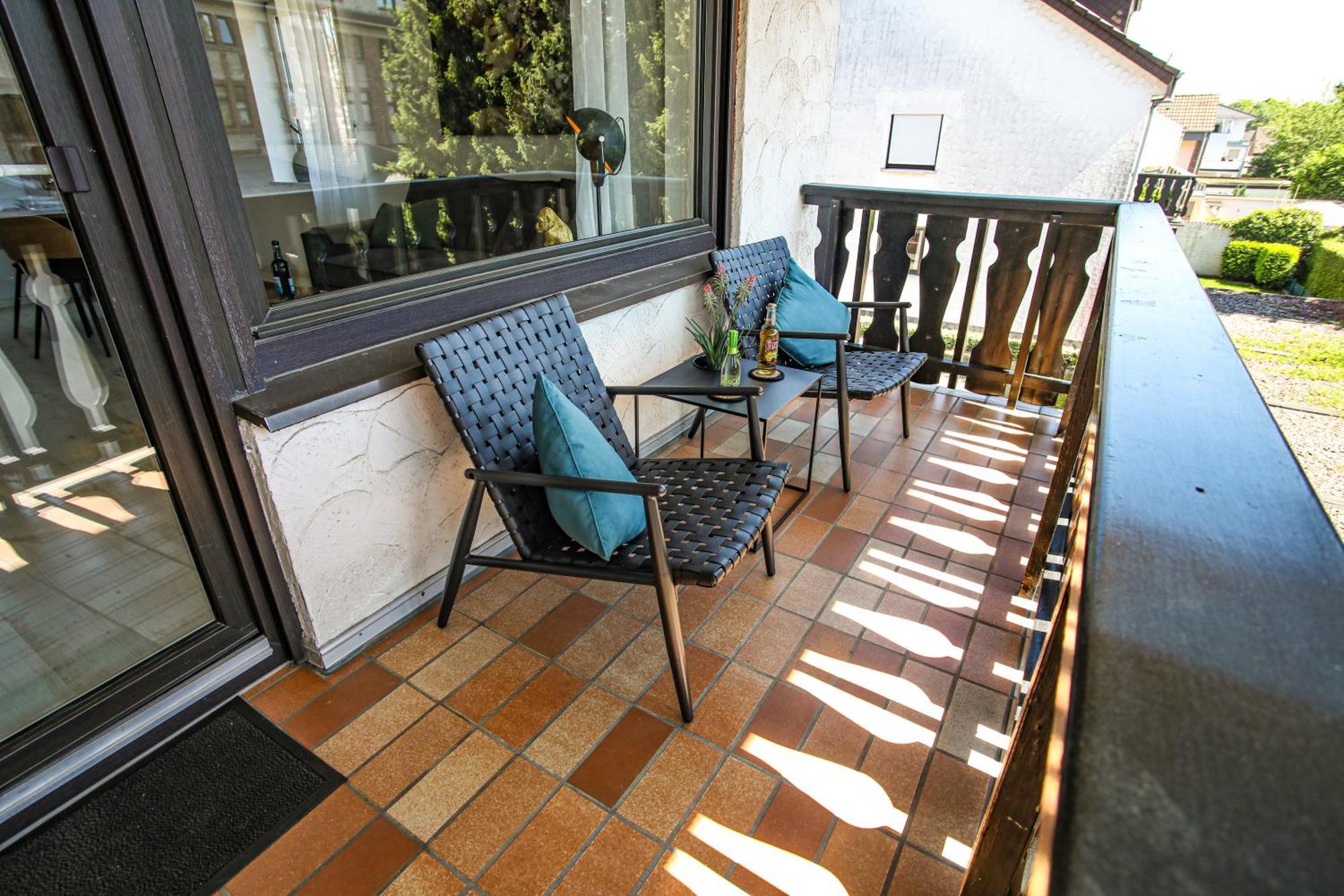 Appartement Zentral - Gemuetlich - Kueche - Balkon - Garage à Bad Lippspringe Extérieur photo